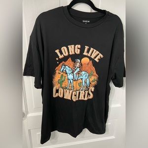 Long live cowgirls tee